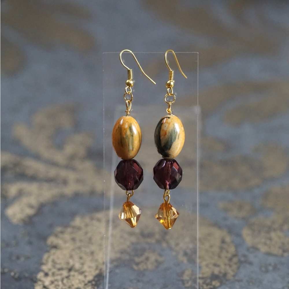 Beaded Dangle Earrings